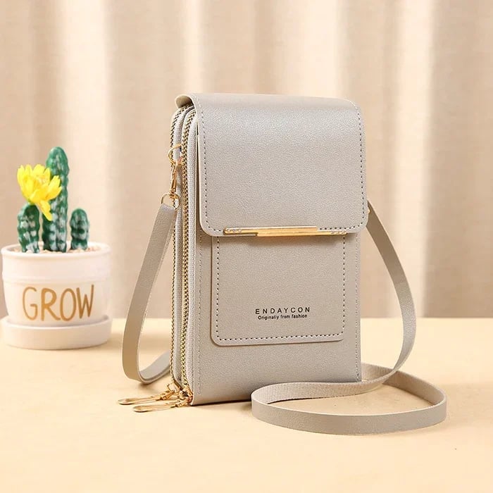 🎁 Diebstahlsichere Ledertasche