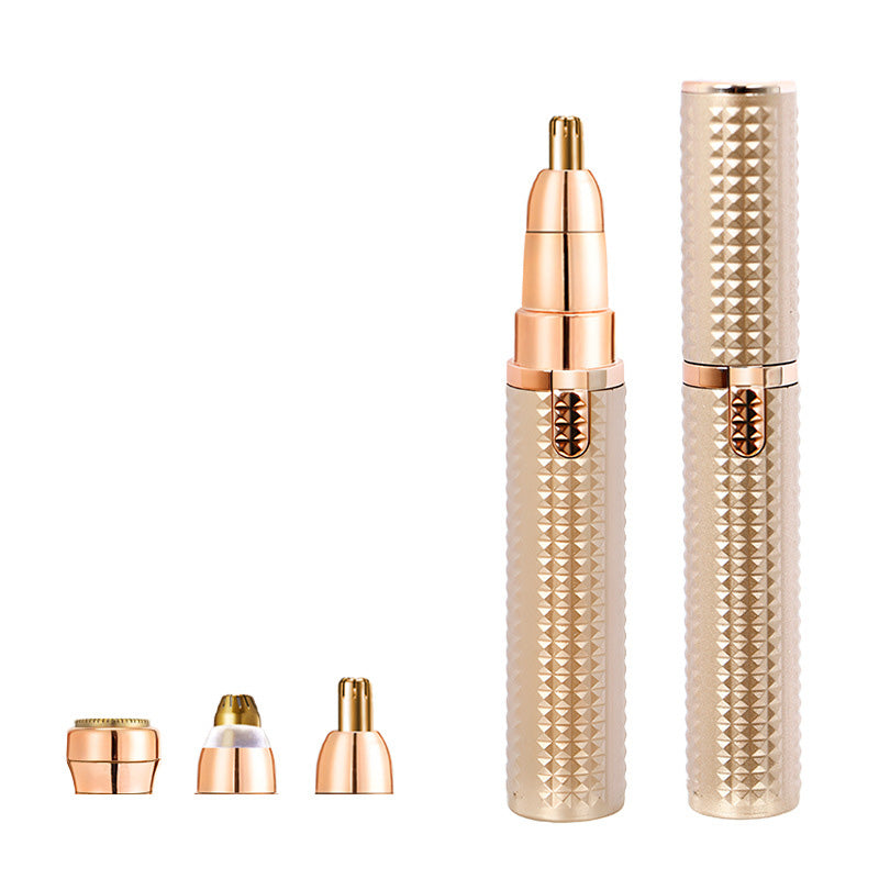🔄🧔♀️🧔♂️ 50% OFF FOR A LIMITED TIME! 3-in-1 Electric Eyebrow Trimmer - Interchangeable Nozzles for Eyebrows, Face and Fine-Tuning - Perfect for Both Men and Women, So You Always Look Well-Groomed, Wherever You Are, Whenever You Are 🌍