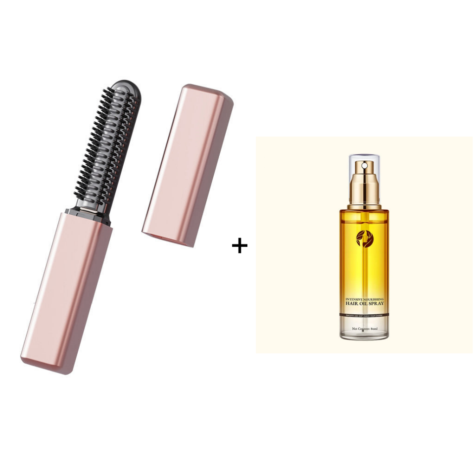 Portable comb for shaping the curl