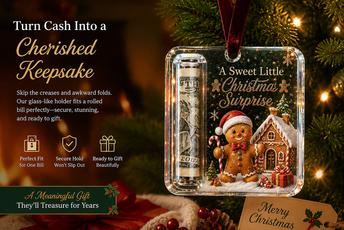 💵🎄 Christmas Gift Hanger with Cash – Turn Money into a Christmas Surpris
