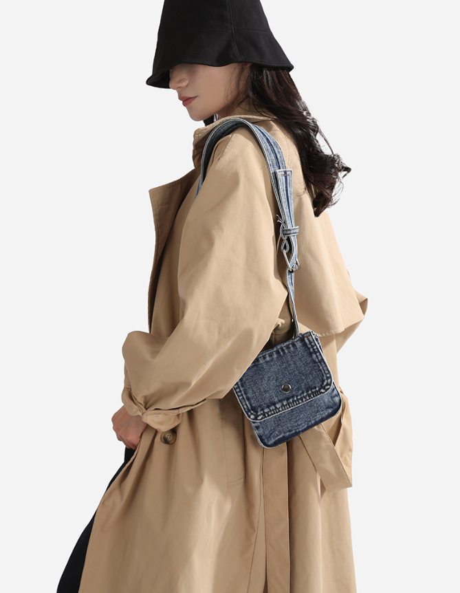 2026 New Arrival: Fashion Denim Chest Bag / Vintage Waist Bag