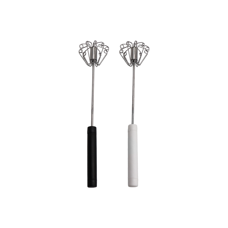 🍳 Practical kitchen helper! Pressure whisk with non-slip handle, stainless and durable at a low price!