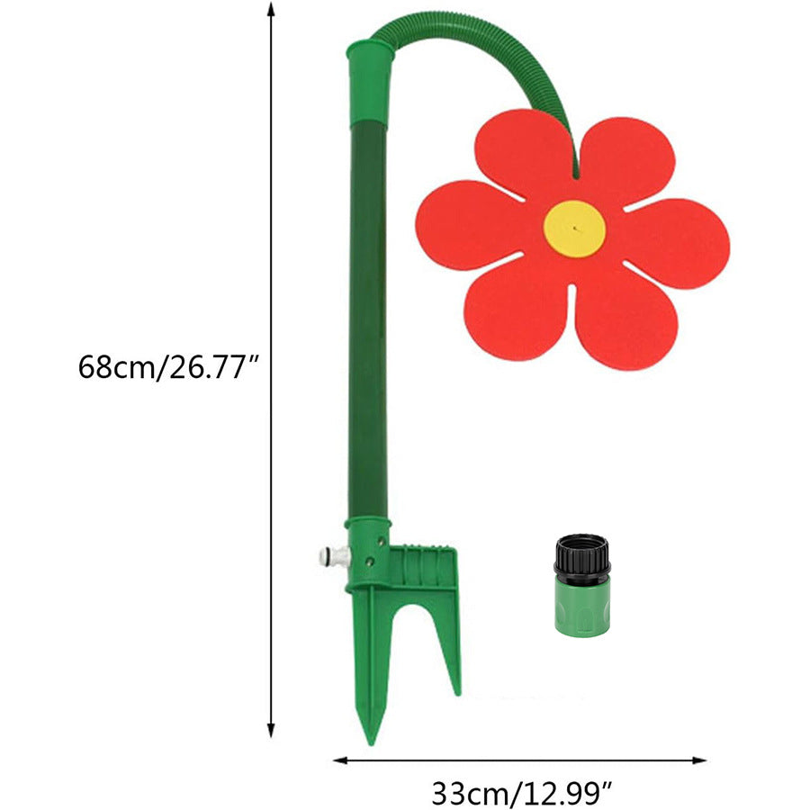 Spinning Sunflower Sprinkler for Dogs