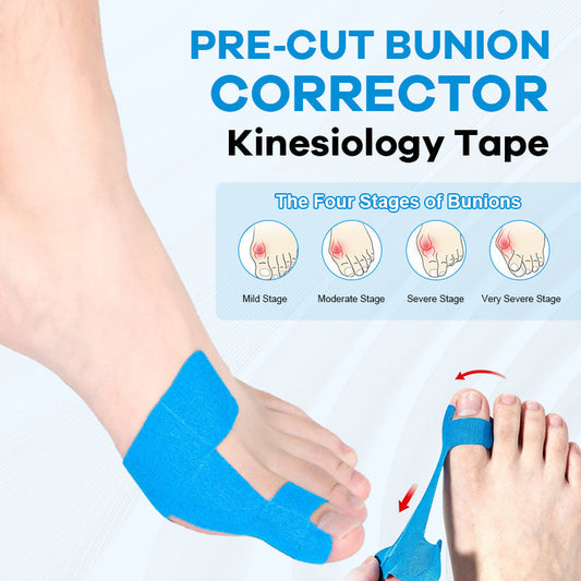 Vorgeschnittenes Kinesiologie-Tape für Hallux valgu