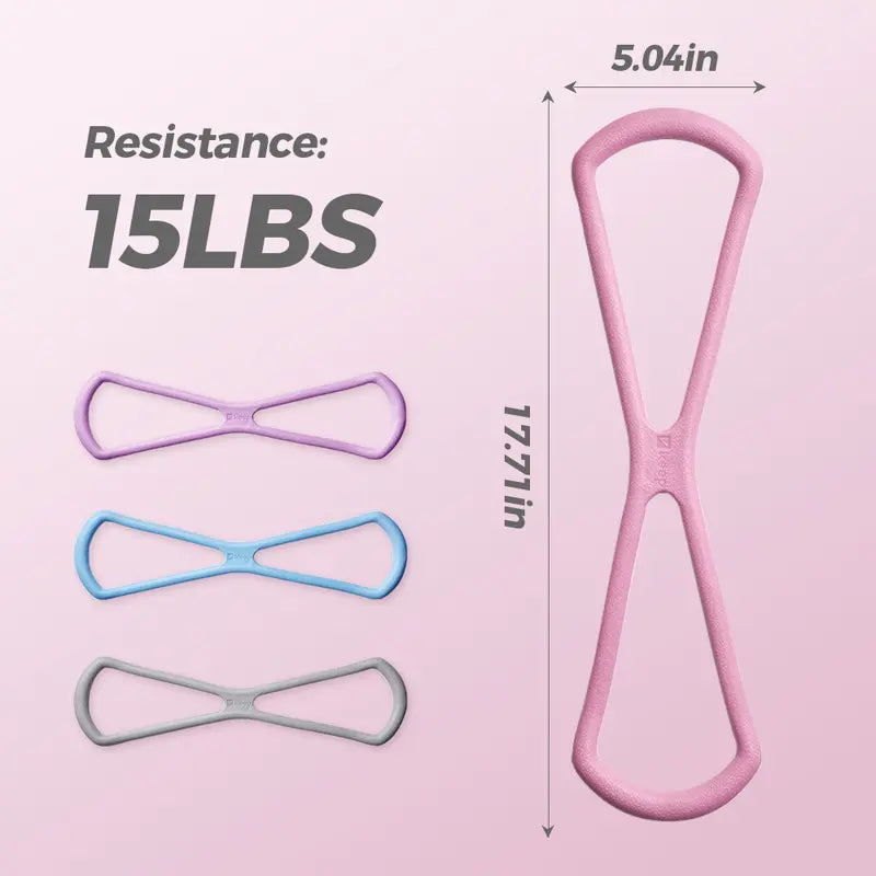 🔥✨ Train your body wherever you want – with our 8-shaped resistance bands! Perfect for arms, chest, back and core – easy to use at home, on the go or outdoors.