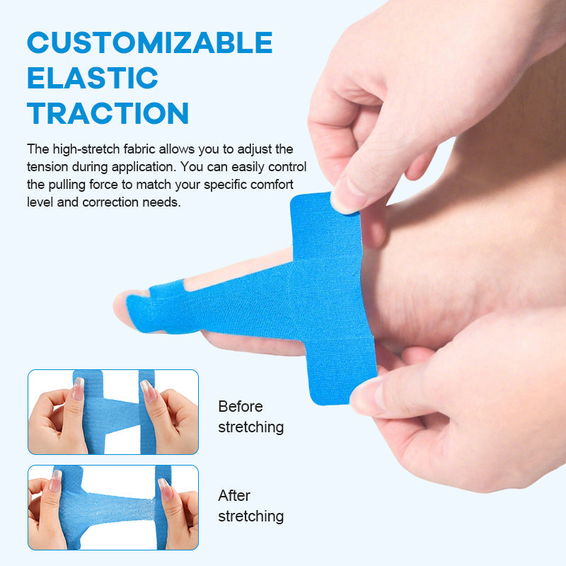 Vorgeschnittenes Kinesiologie-Tape für Hallux valgu