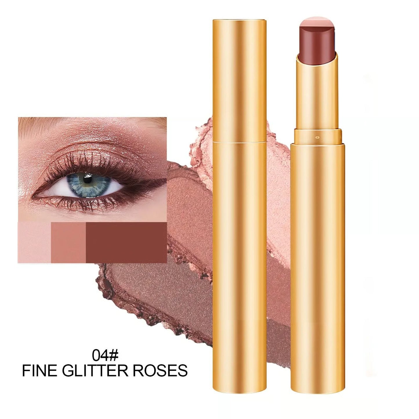 ✨Creme-Lidschattenstift mit 3 Farbtönen | Geschmeidig und leicht zu verblende