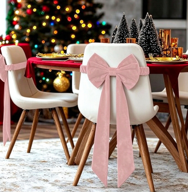 ⏳🔥50% OFF FOR A LIMITED TIME! ⏰🎀Large velvet Christmas bow - elegant decoration for the Christmas tree and home