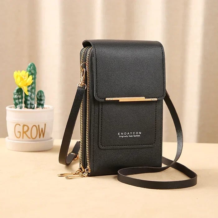 🎁 Diebstahlsichere Ledertasche