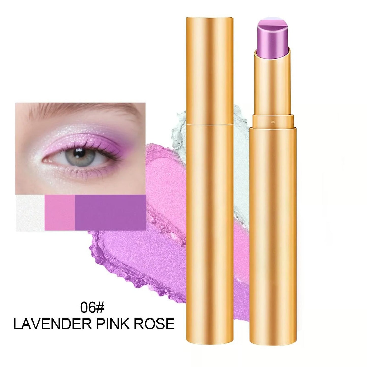 ✨Creme-Lidschattenstift mit 3 Farbtönen | Geschmeidig und leicht zu verblende