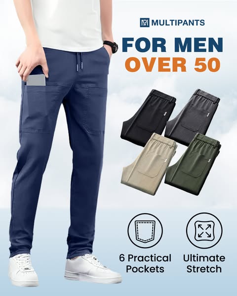 🔥Last Day Sale 45% OFF🥰MultiPants – High Stretch Multi-pocket Durable Cargo Pants