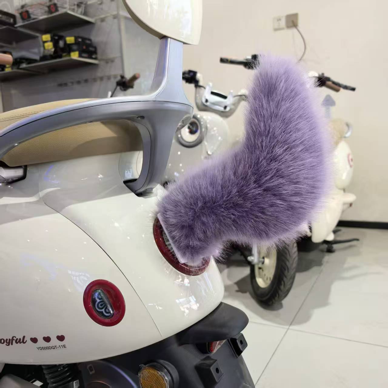 Remote Control Fox Tail for Motorcycle / Car – Removable Soft Decoration that Swings