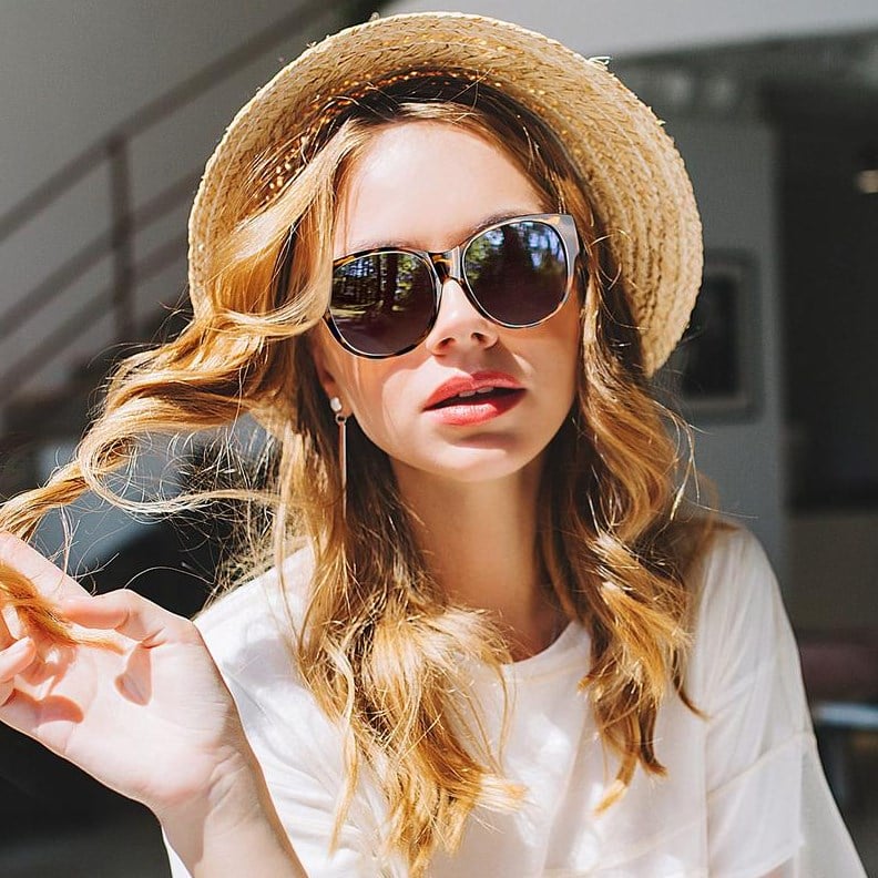 🕶 Neue Cat-Eye-Sonnenbrille in extra großer Größe mit polarisierten Gläsern und UV400-Schut