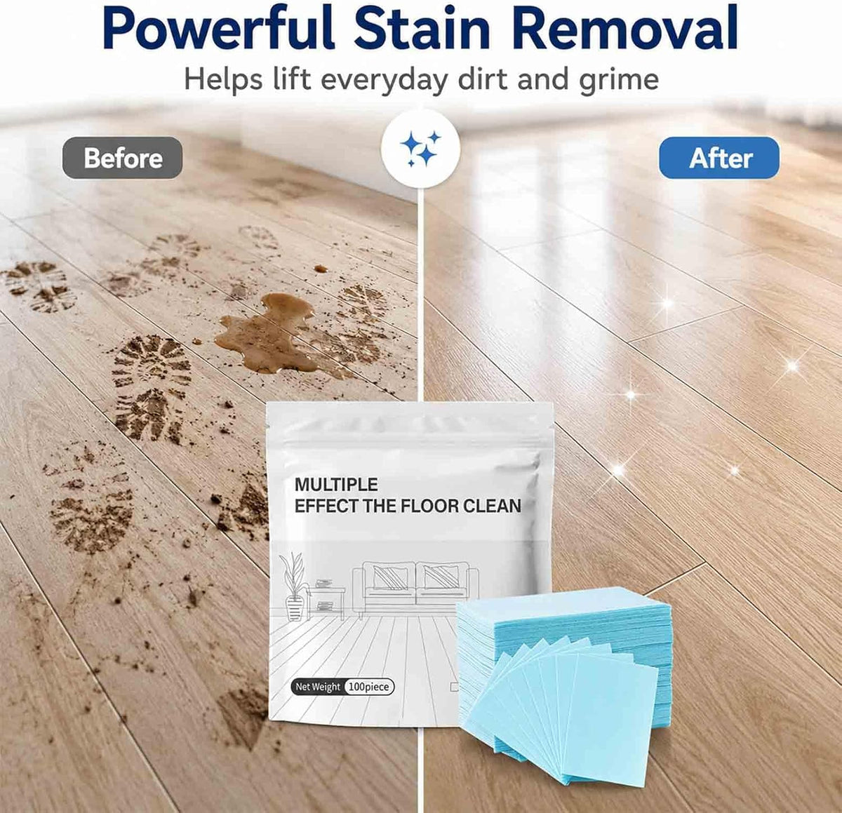 🧹 Cleaning cloths for thorough cleaning of various surfaces (100 pcs.) ✨ Effective stain removal in the kitchen, bathroom and much more