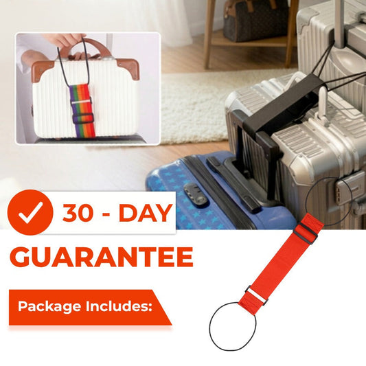 🔥Last day – 50% off🔥 Adjustable suitcase strap with bungee cord for suitcase handle