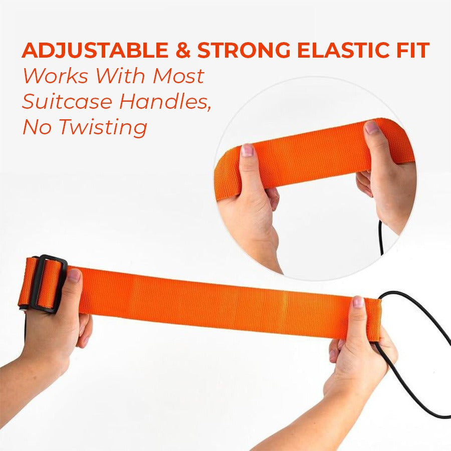 🔥Last day – 50% off🔥 Adjustable suitcase strap with bungee cord for suitcase handle