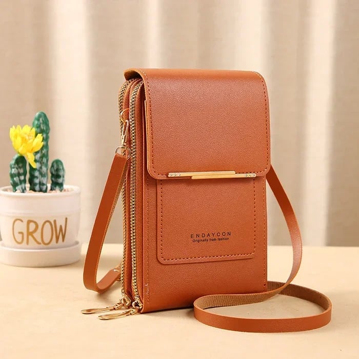 🎁 Diebstahlsichere Ledertasche