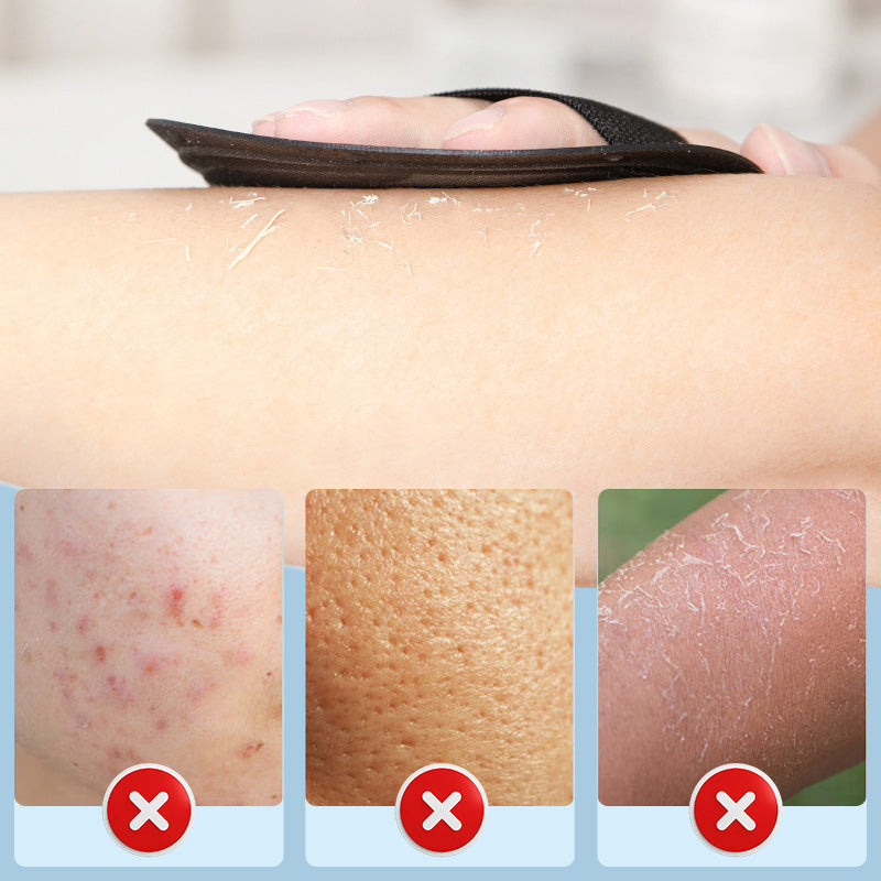 🚿🧽 Soft rubber bath brush – gentle and effective, removes dead skin cells and cleanses all skin types