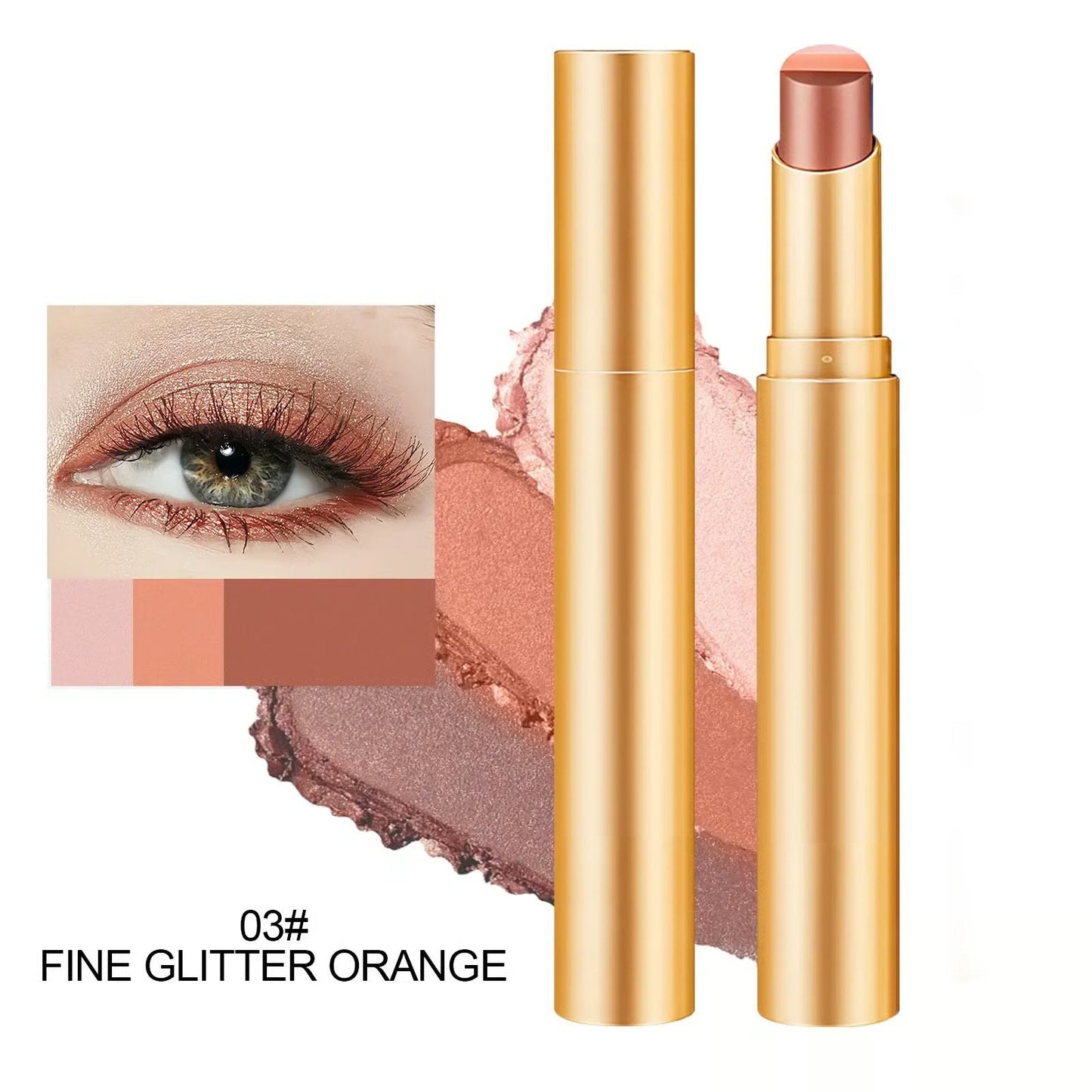 ✨Creme-Lidschattenstift mit 3 Farbtönen | Geschmeidig und leicht zu verblende