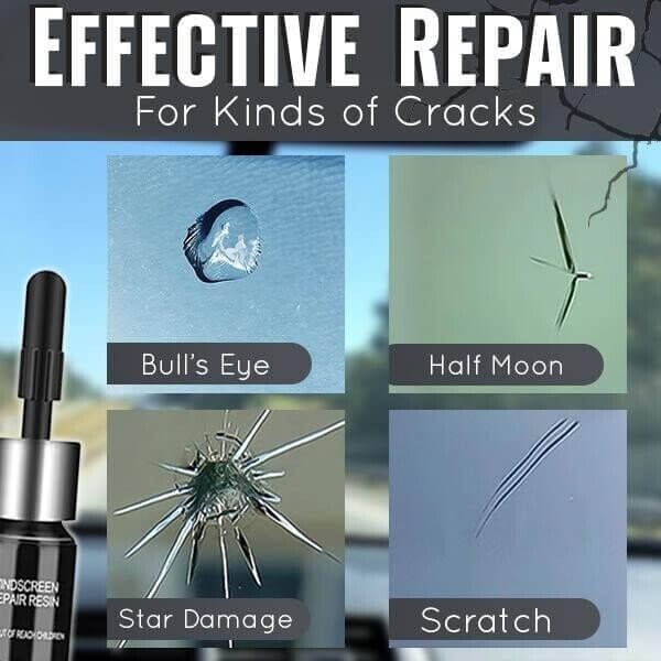 🔥LIMITED OFFER - BUY 1, GET 1 FREE🔥Cracks Gone Glass Repair Kit