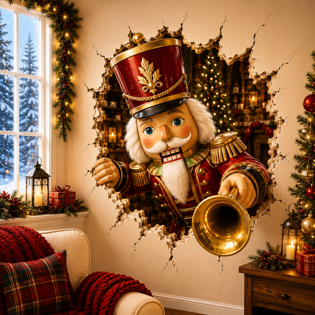 🔥Last day – 50% off “Break Through the Wall” Christmas stickers