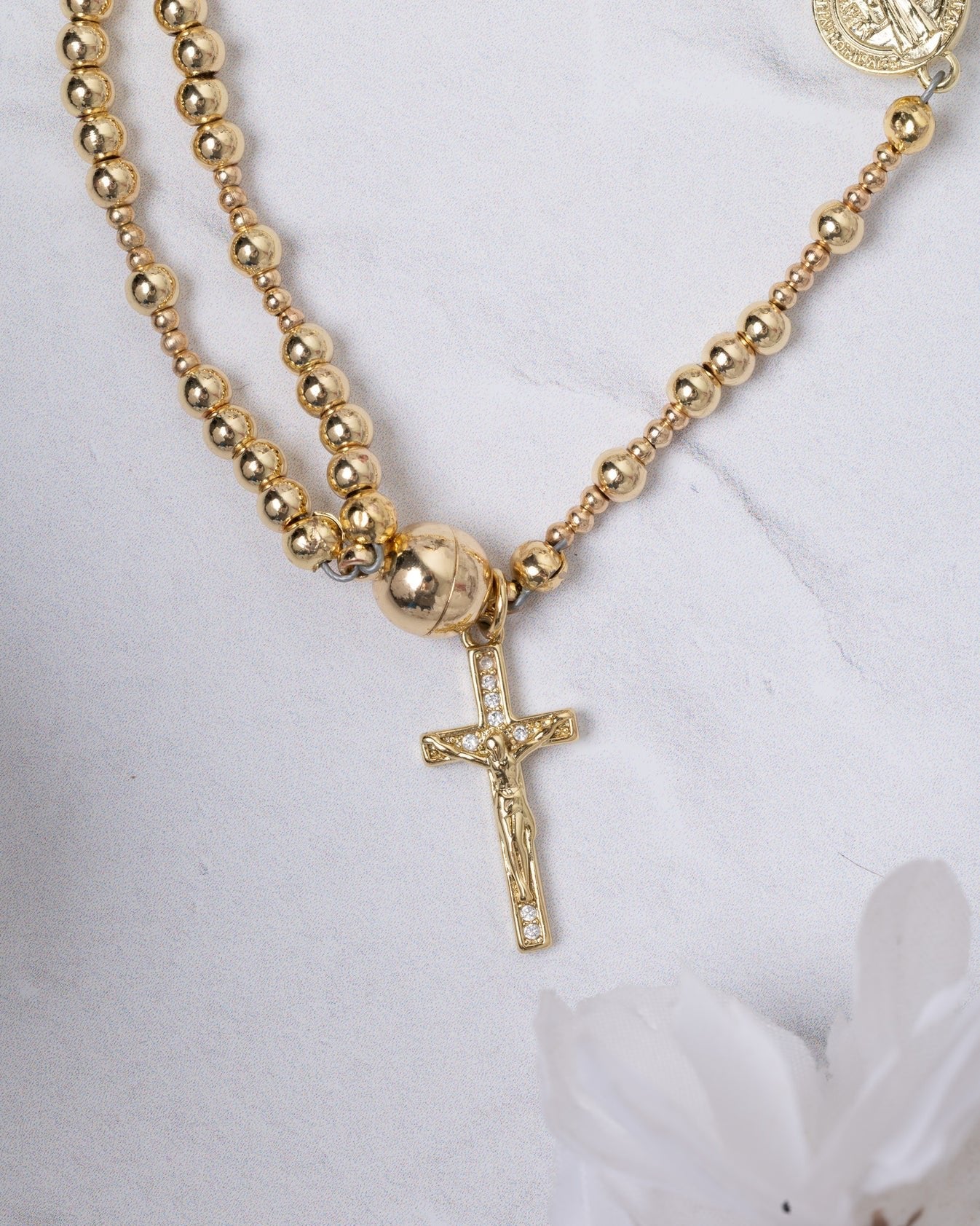 🔥Nur für kurze Zeit, gültig für 24 Stunden🔥 49 % Rabatt – ✝️Handgefertigte Rosenkranzarmbänder📿