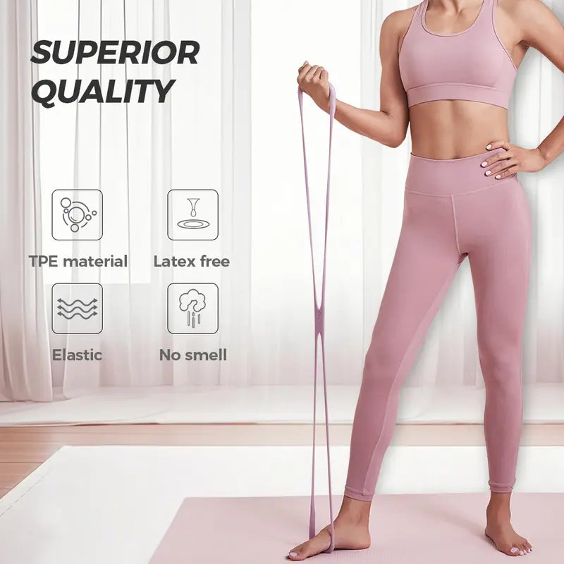 🔥✨ Train your body wherever you want – with our 8-shaped resistance bands! Perfect for arms, chest, back and core – easy to use at home, on the go or outdoors.