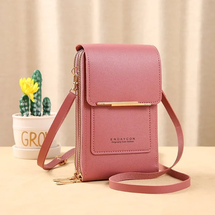 🎁 Diebstahlsichere Ledertasche