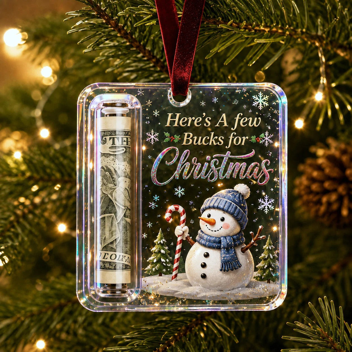 💵🎄 Christmas Gift Hanger with Cash – Turn Money into a Christmas Surpris
