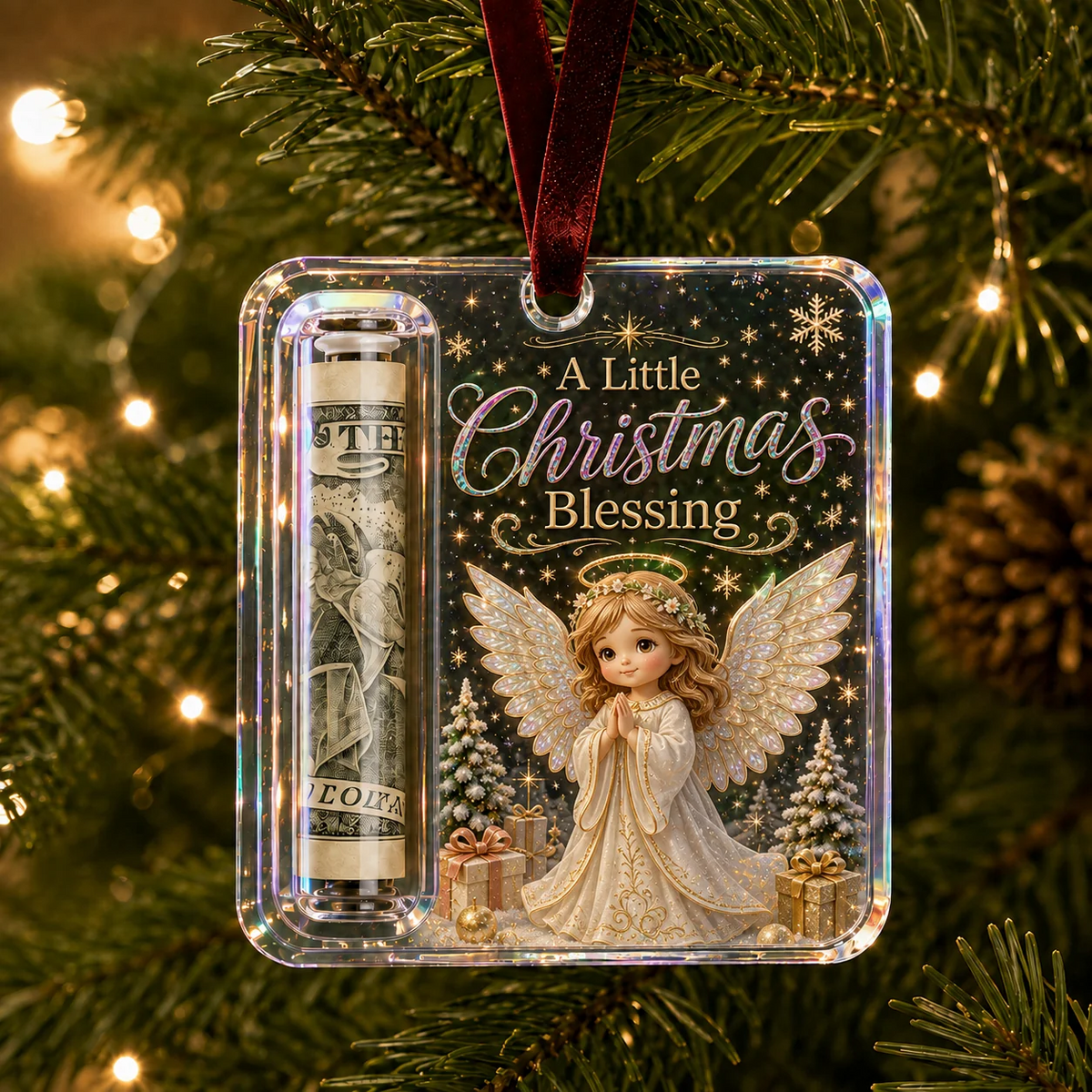 💵🎄 Christmas Gift Hanger with Cash – Turn Money into a Christmas Surpris
