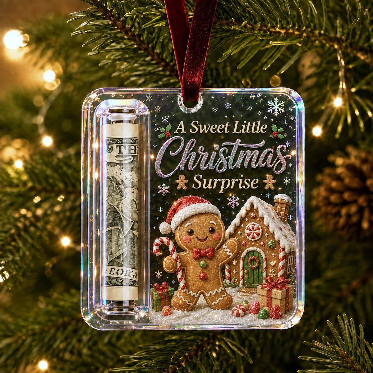💵🎄 Christmas Gift Hanger with Cash – Turn Money into a Christmas Surpris