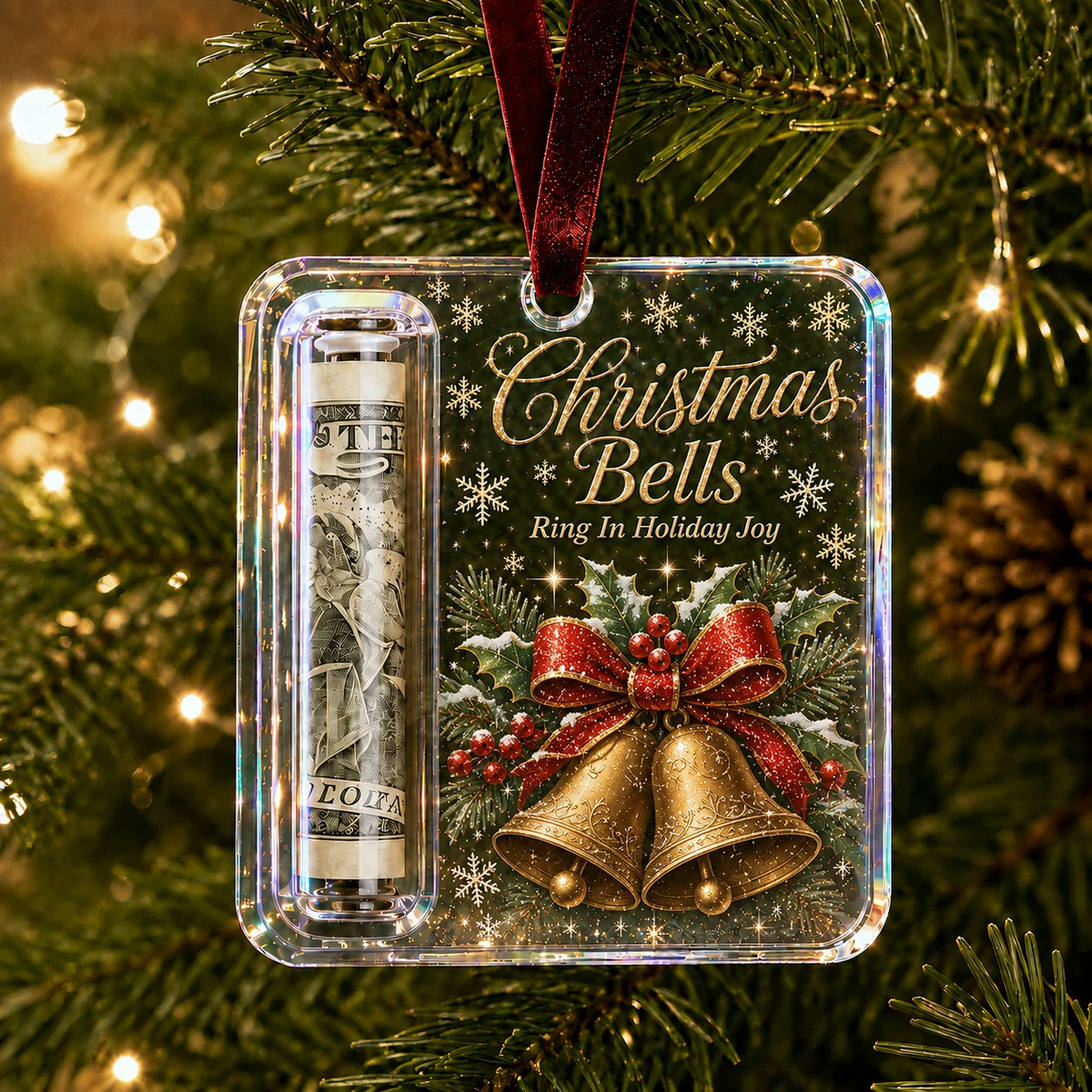 💵🎄 Christmas Gift Hanger with Cash – Turn Money into a Christmas Surpris
