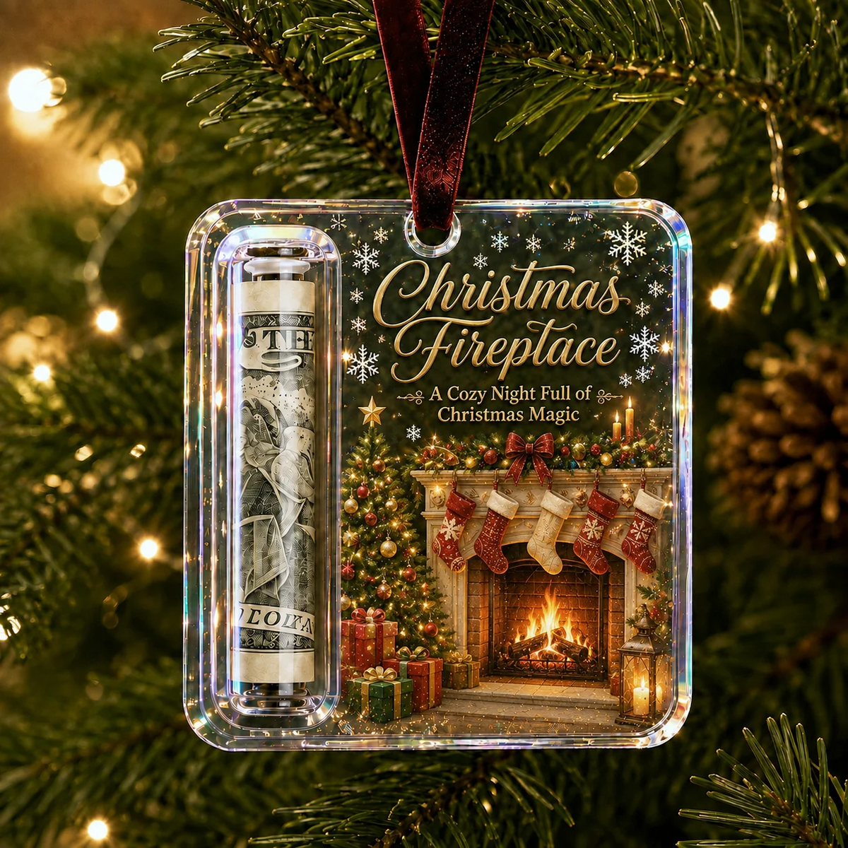 💵🎄 Christmas Gift Hanger with Cash – Turn Money into a Christmas Surpris
