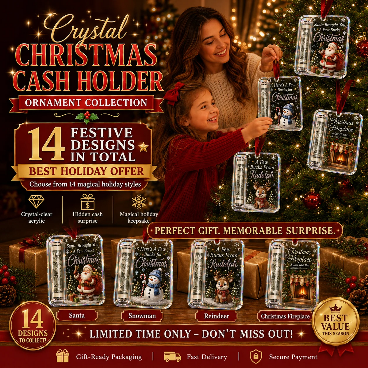 💵🎄 Christmas Gift Hanger with Cash – Turn Money into a Christmas Surpris