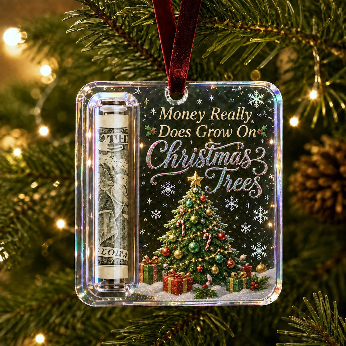 💵🎄 Christmas Gift Hanger with Cash – Turn Money into a Christmas Surpris