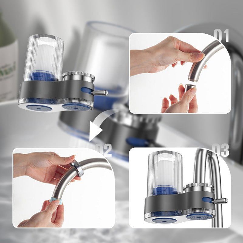 💥 HEISSER VERKAUF – 50 % RABATT 🔥 Wasserfilter für Wasserhahn mit Adaptern