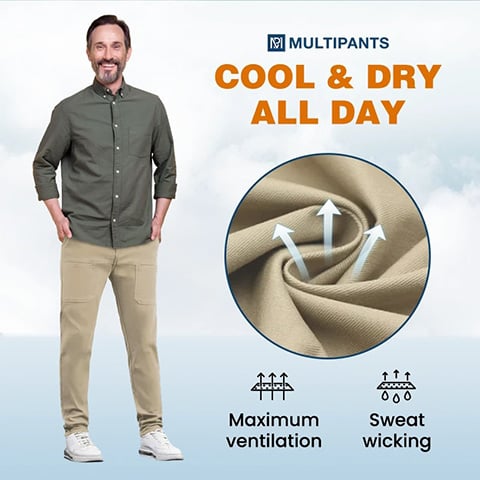🔥Last Day Sale 45% OFF🥰MultiPants – High Stretch Multi-pocket Durable Cargo Pants