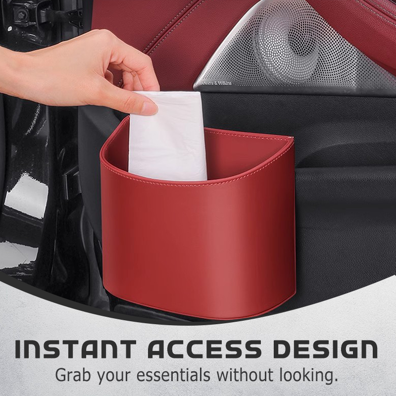🥳BIG SALE 2026🥳💞Over 50,000 sold!🚗🧺 50% OFF! Leather cup holder for car door – Wide opening, easy to reach drinks and phone. Secure attachment with clip. PU leather, durable and stylish. 🛡️