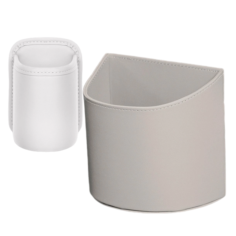 🥳BIG SALE 2026🥳💞Over 50,000 sold!🚗🧺 50% OFF! Leather cup holder for car door – Wide opening, easy to reach drinks and phone. Secure attachment with clip. PU leather, durable and stylish. 🛡️