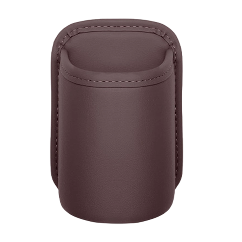 🥳BIG SALE 2026🥳💞Over 50,000 sold!🚗🧺 50% OFF! Leather cup holder for car door – Wide opening, easy to reach drinks and phone. Secure attachment with clip. PU leather, durable and stylish. 🛡️