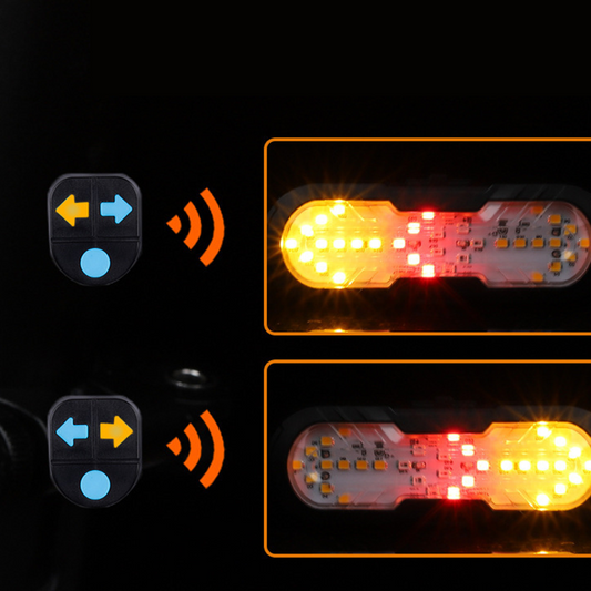 🚨Smart Bike Safety Light with Wireless Remote Control🚲