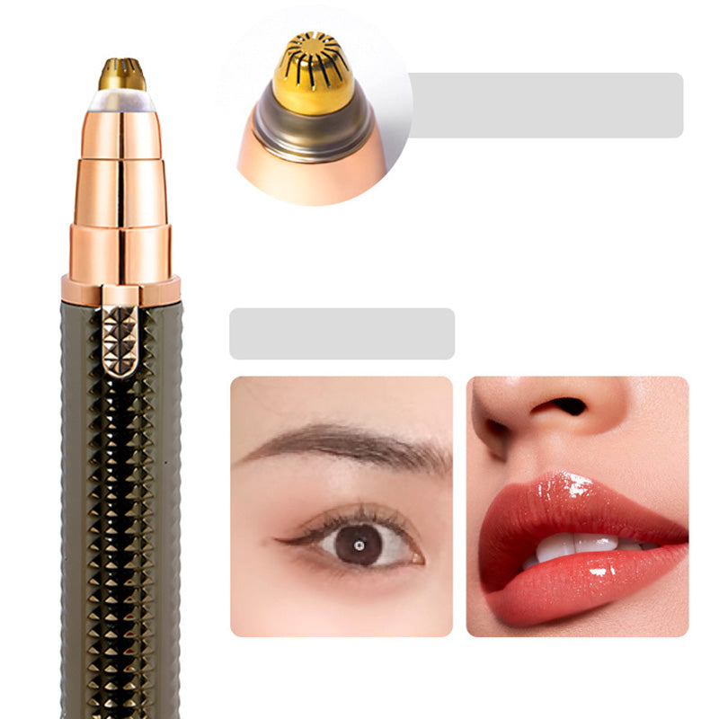 🔄🧔‍♀️🧔‍♂️ 50% OFF FOR A LIMITED TIME! 3-in-1 Electric Eyebrow Trimmer - Interchangeable Nozzles for Eyebrows, Face and Fine-Tuning - Perfect for Both Men and Women, So You Always Look Well-Groomed, Wherever You Are, Whenever You Are 🌍