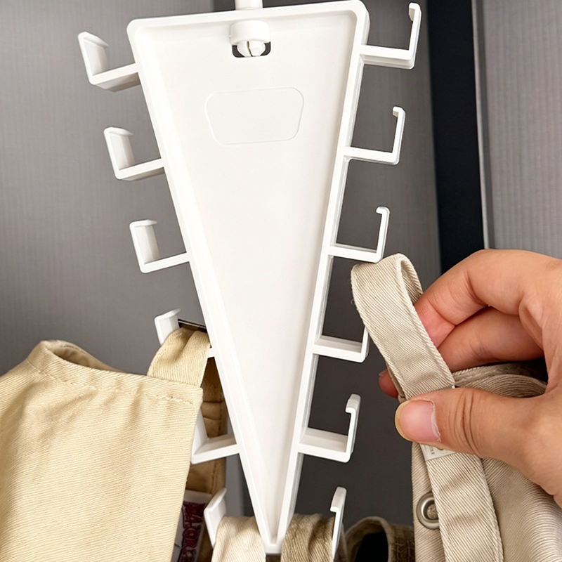 ⏳LIMITED-TIME OFFER! 🏠 Buy 1, Get 1 Free – Triangular Closet Organizer for Clothes, Accessories & More 💖