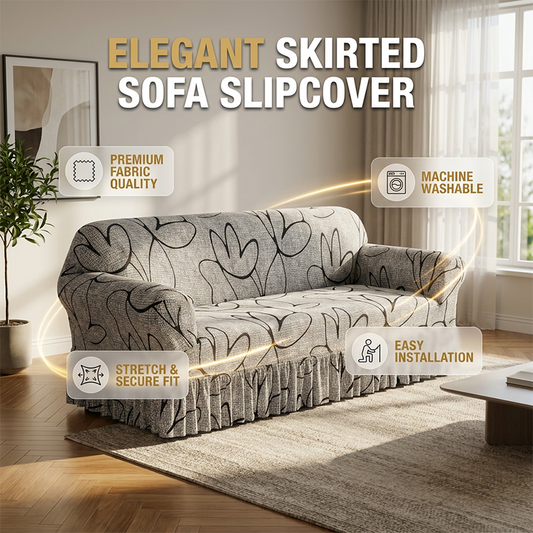Universal Stretch Fitted Couch Slipcover