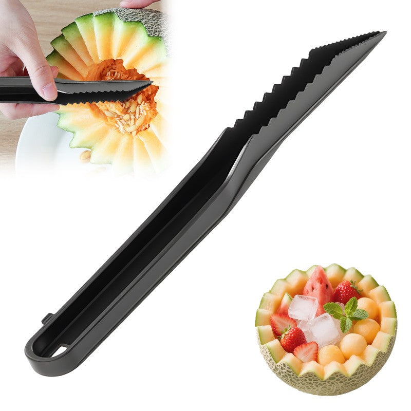 Spiral and V-tool duo for fruit decoratio