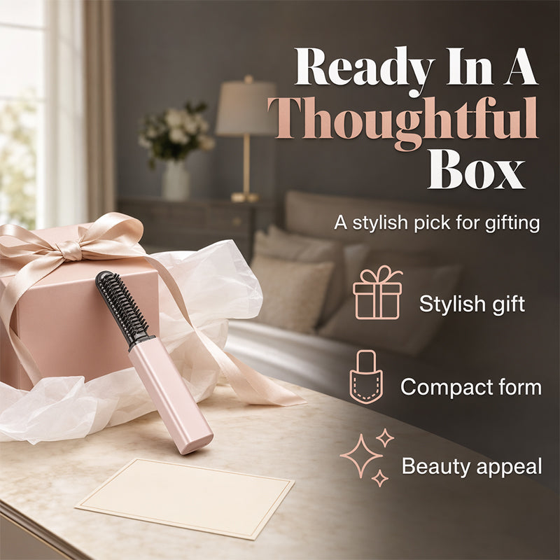 Portable comb for shaping the curl