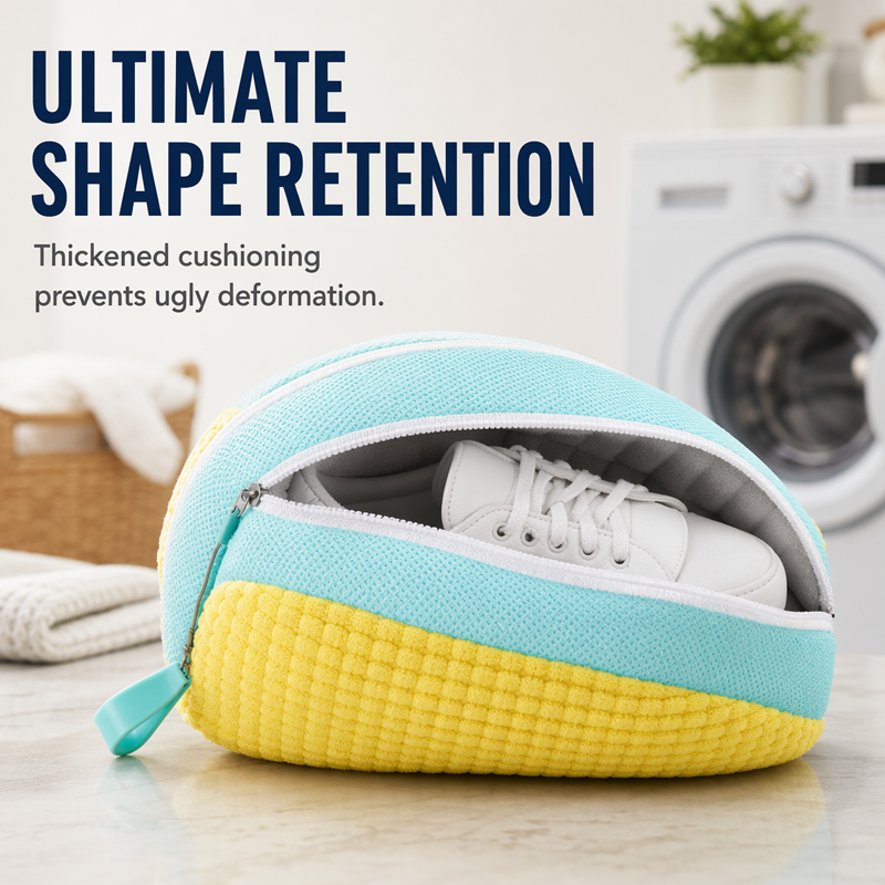 Bag for shoes washing machin