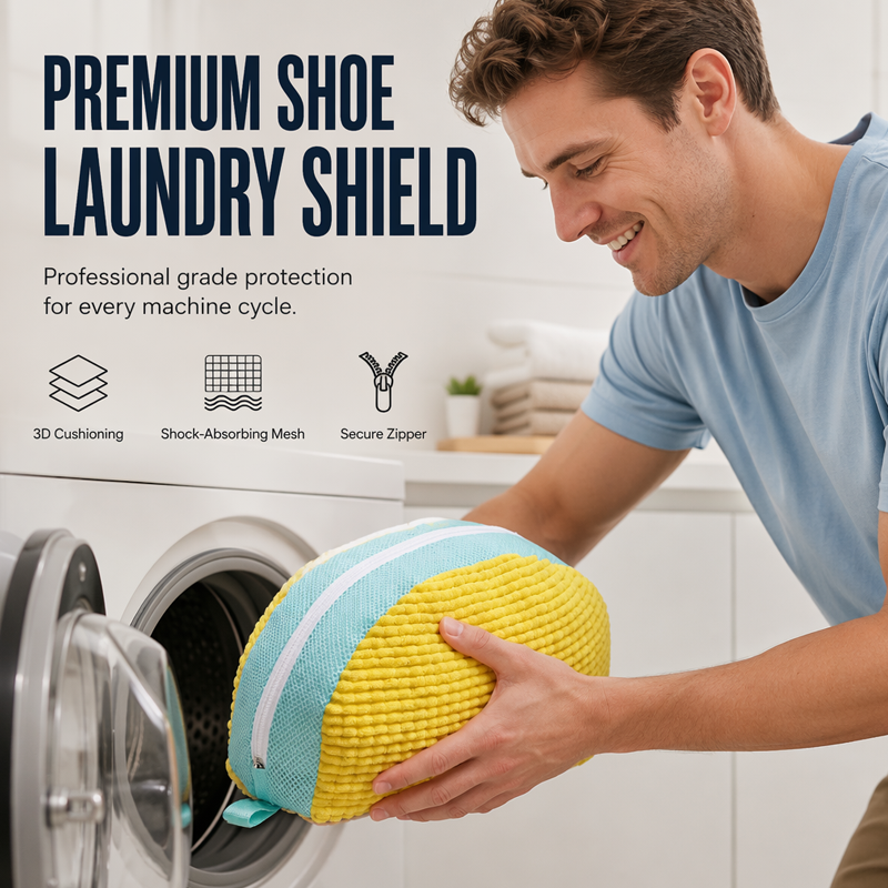 Bag for shoes washing machin