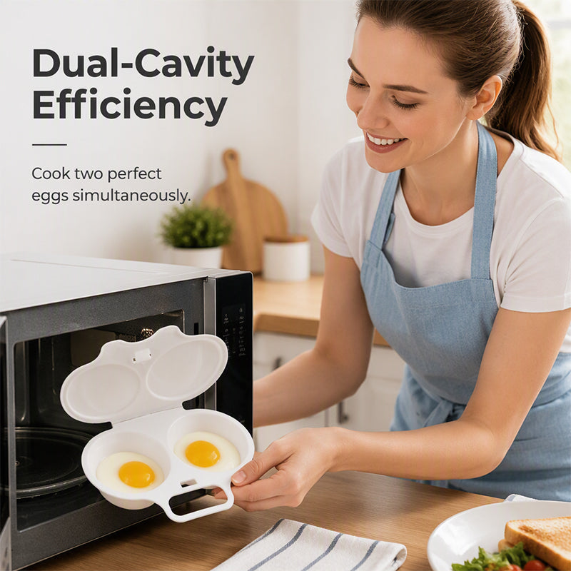 🎁News 2026 – 50% discount💥Microwave egg cooker with lid and handl
