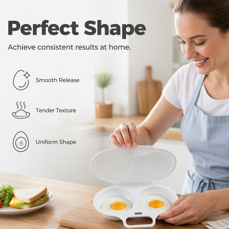 🎁News 2026 – 50% discount💥Microwave egg cooker with lid and handl
